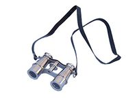 Captain's Chrome Binoculars 4" - Chrome Binocular - Hand Held Binoculars