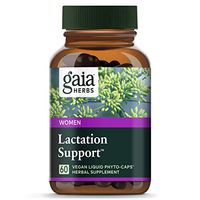 Gaia Herbs Lactation Support, Vegan Liquid Capsules, 60 Count