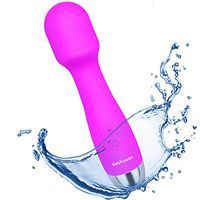 Mini Massager for Women, Multi-Speed Vibrations Cordless Handheld Massager, Therapeutic Powerful Vibrating Waterproof Portable Massager, Wireless Personal Rechargeable Massage for Body