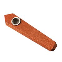 Tobacco Pipes Hexagonal Prism Shape Natural Red Sandstone Polished Pipe with Filters