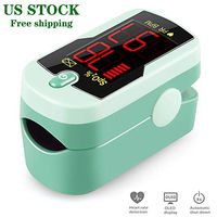 Finger Pulse Oximeter Oxygen Saturation Monitor and Heart Rate Monitor for Sports, Home, Adults and Kids with Lanyard