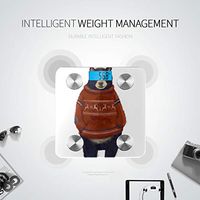 Cute Brown Wild Bear Watercolor Bathroom Scales Most Accurate Electronic Weight Scale Body Weight Scale Tracks 8 Key Compositions Analyzer Sync with Fitness Apps 400 Lbs