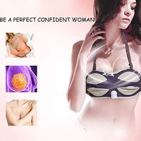 Electric Breast Massager, Ladies Electric Breast Enhancer Bra Massager Breast Enlarger Far Heating Breast Enlargement Stimulator,A/B