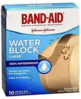 Band-Aid Bandages Water Block Plus Large - 10ct