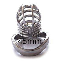 Men Cage Stainless Steel Clock Rings Cook Ring Toy