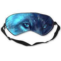Sleep Mask Wolf Eye Cover Blackout Eye Masks,Breathable Blindfold