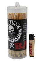 Raw Classic Pre Rolled Cones (100) with Free Clipper Lighter