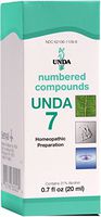 UNDA - UNDA 7 Numbered Compounds - Homeopathic Preparation - 0.7 fl. oz.