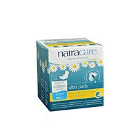 Natracare Natural Ultra Pads w/Wings Super w/Organic Cotton Cover - 12 Pack (Pack of 2)