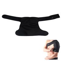 MSPowerstrange Shoulder Support Brace Strap Adjustable Joint Sport Gym Compression Neoprene-Left