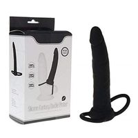 DDORR Silicone Double Penetration Clock Ring for Men and Women