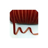 5 Yards 3/8"(10mm) Velvet Ribbon Wedding Party Decoration Handmade Ribbon Gift Wrapping Hair Bows DIY Christmas Ribbon,Brown