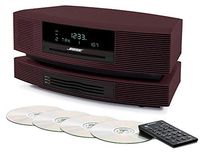 Wave Music System III with Multi-CD Changer - Limited-edition Burgundy