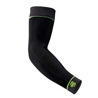 Bauerfeind Sports Compression Arm Sleeves (1 Pair) (Black, X-Large/Short)