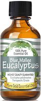 Pure Gold Blue Mallee Eucalyptus Essential Oil, 100% Natural & Undiluted, 60ml