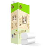 Bullstar 10 Rolls Toilet Roll Paper 100% Pulp Paper Soft 3-Ply Toilet Tissue Paper Strong And Highly Absorbent Hand Towels for Home Kitchen Bathroom Restaurant