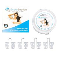Anti-Snoring Nose Vents by Snore Bastion - Set of X Large ONLY (XL) - Nose Cones for Night Breathing - Nasal Dilator to Stop Snoring - Snoring Aid - Anti Snoring Devices