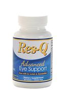 Res-Q Advanced Eye Support with 14 Critical Eye Nurtrients, 60 tablets