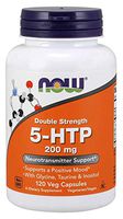Now Foods 5-HTP 200 Milligrams,120 Vcaps (Pack of 2)