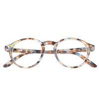 IZIPIZI LetmeSee #D Blue Tortoise Reading Glasses +3 Blue Tortoise
