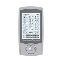 18 Modes Plantar Fasciitis tens Unit Machines for feet Pain Tennis Elbow Back Neck Shoulder Knee Legs Body Pain tmj Replacement Pads HealthmateForever Pro18AB Black +2* Wireless Pads Kit WI-9