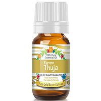 Pure Gold European Thuja Essential Oil, 100% Natural & Undiluted, 10ml