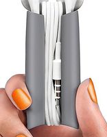 Quirky Wrapster for Headphone (3 Pack,Grey)