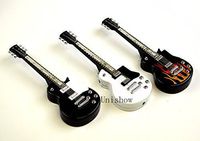 Unishow® New Guitar Shaped Torch Cigarette Lighter Refillable Cigar Cigarette Butane LED Lighter