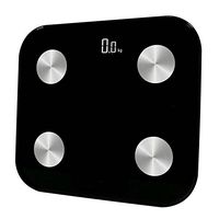 ANDROSET Smart Wireless-Digital Bathroom Water Weight Fat Scale Body BMI Mobile