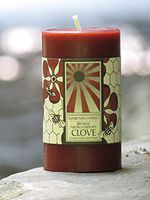 Sunbeam Candles Beeswax Clove Aromatherapy Pillar - 2"x3"