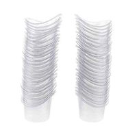 YouU Non Sterile Eye Wash Cups Portable Disposable Measuring Cup 5ml/8ml Eye Flush Cleaning Cups Vials for Storage or First Aid Kit Use (50 pcs/Plastic)