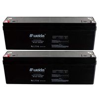 12V 2.2Ah SLA Battery Rechargeable SLA Replace UB1222, D5739, PS1220 Fast USA Ship