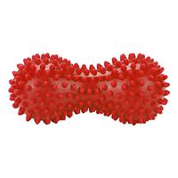 Coerni Peanut Massage Balls, Stress Reflexology Porcupine Sensory Ball Set (Red)