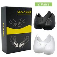 2 Pairs Anti-Wrinkle Shoes Protector Toe Box Against Shoe Creases, Prevent Sports Shoes Crease for Men's 7-12