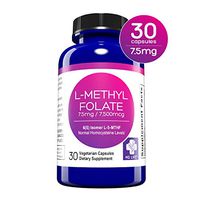 MD. Life L Methylfolate 7.5mg – Active Folate 5-MTHF, Professional Strength Methyl Folate - Immune Support, Essential Amino Acids– Vegan Gluten-Free - 30 Capsules