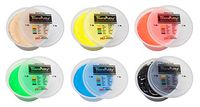 FEI 10-2646 CanDo Theraputty Exercise Putty, 6/Set Tan, Yellow, Red, Green, Blue, Black ()