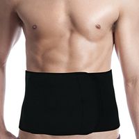 Fakeface Unisex Adults Adjustable Compression Sports Waistband Waist Trimmer Belt Lower Back Pian Support Brace Lumbar Abdominal Protector Band Weight Loss Ab Wrap