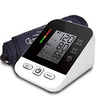 Blood Pressure Monitor for Home Use with Large LCD Display,Digital Upper Arm Automatic Measure Blood Pressure and Heart Rate Pulse