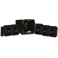 Acoustic Audio AA5230 Home Theater 5.1 Bluetooth Speaker System with USB Input and LED Display