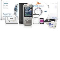 YBS Philips Digital Pocket Memo with Power Adapter and Premium Case with Belt Clip