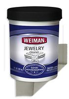 Weiman Jewelry Cleaner Liquid with Polishing Cloth – Restores Shine and Brilliance to Gold, Diamond, Platinum Jewelry and Precious Stones – 7 Ounce - Not Intended for Silver