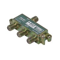 3-Way Splitter 1 GHz 90 dB 5 - 1000 MHz Balanced 75 Ohm F-Isolation 6.5 dB Max Insertion Loss Port - Port 29 dB Min Isolation Solder Back Cover High Performance Printed Circuit Board