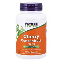 Now Foods Cherry Concentrate 750 mg - 90 Veg Capsules 8 Pack