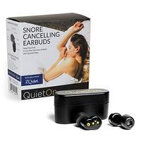 ZQUIET QuietOn Premium Snore Cancelling Wireless Earbuds – Active Noise Cancellation for Snoring and General Noise Reduction, 4x Better than Foam Earplugs, 20Hr Battery Life, Comfortable Fit for Sleep