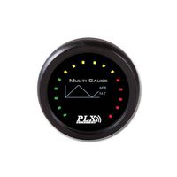 PLX Devices PLX DM-6 Black Touchscreen Automotive Multi-Gauge
