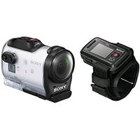 Sony HDR-AZ1VR Waterproof Action Cam Mini with RM-LVR2V Live View Remote Watch and Tripod Adapter (Wi-Fi, GPS Tagging, 11.9MP Photos, 1080P Video)