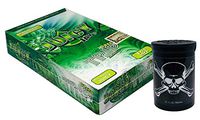 Herb Airtight Container Fresh Kettle with Juicy Jay's Green Trips 1.25 Flavored Hemp Rolling Papers 24 Count Box DC Crafts Nation- Jolly Roger