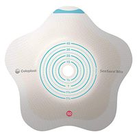 Sensura Mio Click Convex Flip 2-Piece Barrier, Cut to Fit 3/8" - 2-1/8", Blue (Box of 5)