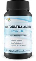TestoUltra Alpha Titan TRT - Testosterone Booster - Become The Alpha Male - Support Natural Testosterone Production - Increase Drives -
