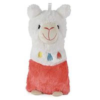 Plush 3D Llama 750ml Hot Water Bottle (Red)
